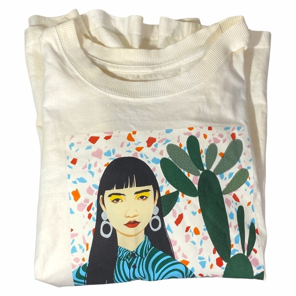 Bijou Karman Terrazo Short Sleeve Tee size S - Picture 5 of 5